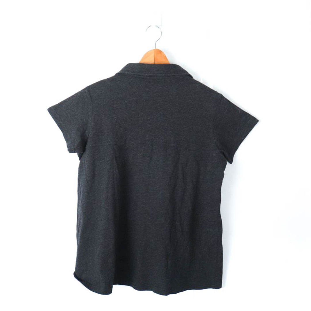 PUMA(プーマ)のプーマ 半袖ポロシャツ スキッパーカラー ゴルフウエア レディース Lサイズ ブラック PUMA レディースのトップス(ポロシャツ)の商品写真