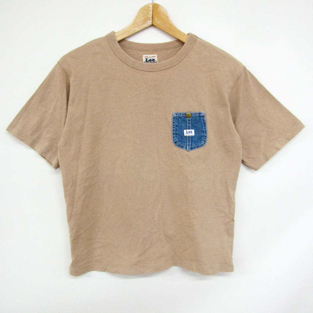 Lee(リー)のリー 半袖Tシャツ 胸ポケット  キッズ 男の子用 150サイズ ベージュ Lee キッズ/ベビー/マタニティのキッズ服男の子用(90cm~)(Tシャツ/カットソー)の商品写真