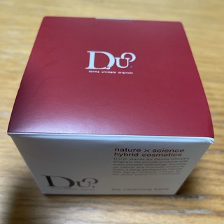デュオ(DUO)の再値下げ❣️新品　未開封❣️ DUO ザ クレンジングバーム　赤　90g(クレンジング/メイク落とし)