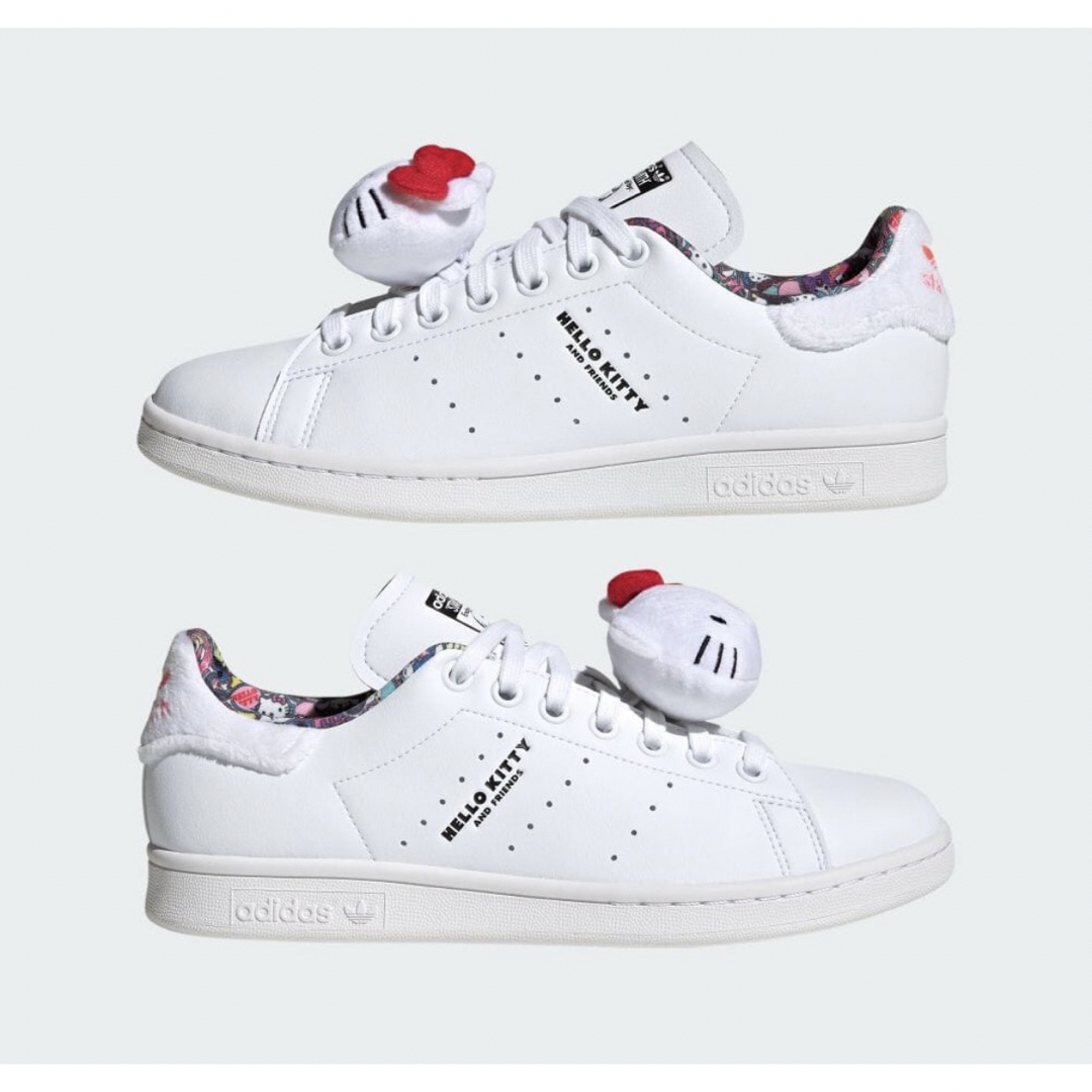 STANSMITH（adidas）(スタンスミス)の新品　24.5㎝　アディダス スタンスミス スニーカー ハローキティ レディースの靴/シューズ(スニーカー)の商品写真