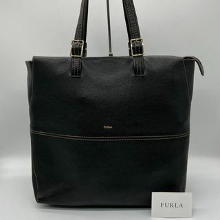 フルラ(Furla)の✨️美品✨️FURLA ハンドバッグ トートバッグ ビジネスバッグ ブラック(トートバッグ)