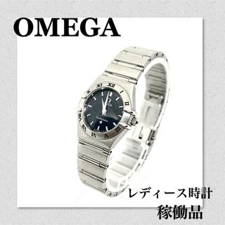 オメガ(OMEGA)の稼働　OMEGA コンステレーション　クォーツ  ミニ　レディース時計　良品(腕時計)