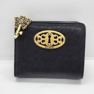 アナスイ(ANNA SUI)のブラック アナスイ ANNA SUI L字ファスナー 折り 財布 ドリーム 新品(財布)