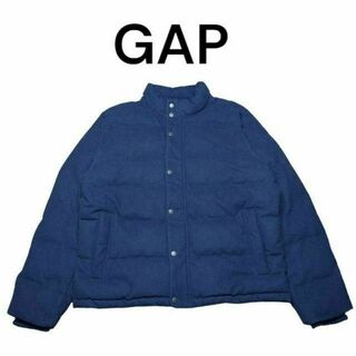 ギャップ(GAP)の良色　GAP　中綿ジャケット　古着　ギャップ　XLサイズ　ビッグサイズ(ダウンジャケット)