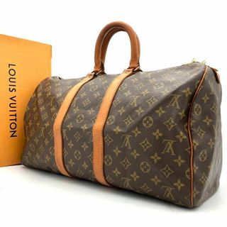 LOUIS VUITTON - 【美品】 鑑定済み　ルイヴィトン　モノグラム　キーポル45 ボストンバッグ