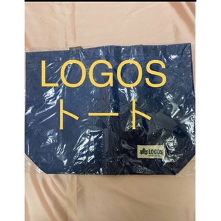 ロゴス(LOGOS)のLOGOS  トートバッグ　トート　手提げ　エコトート　ショッピングバッグ　青(トートバッグ)