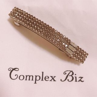 コンプレックスビズ(Complex Biz)のりん様専用🌟未使用 コンプレックスビズ クリスタルメッシュバレッタ(バレッタ/ヘアクリップ)