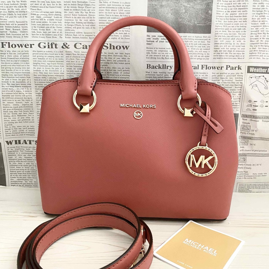 新品 MICHAEL KORSバッグ マイケルコース ショルダーバッグ ルージュ 新品 MICHAEL KORSバッグ マイケルコース ショルダーバッグ ルージュ