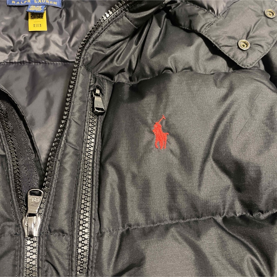 POLO RALPH LAUREN(ポロラルフローレン)のポロラルフローレン ダウンジャケット　ブラック メンズのジャケット/アウター(ダウンジャケット)の商品写真