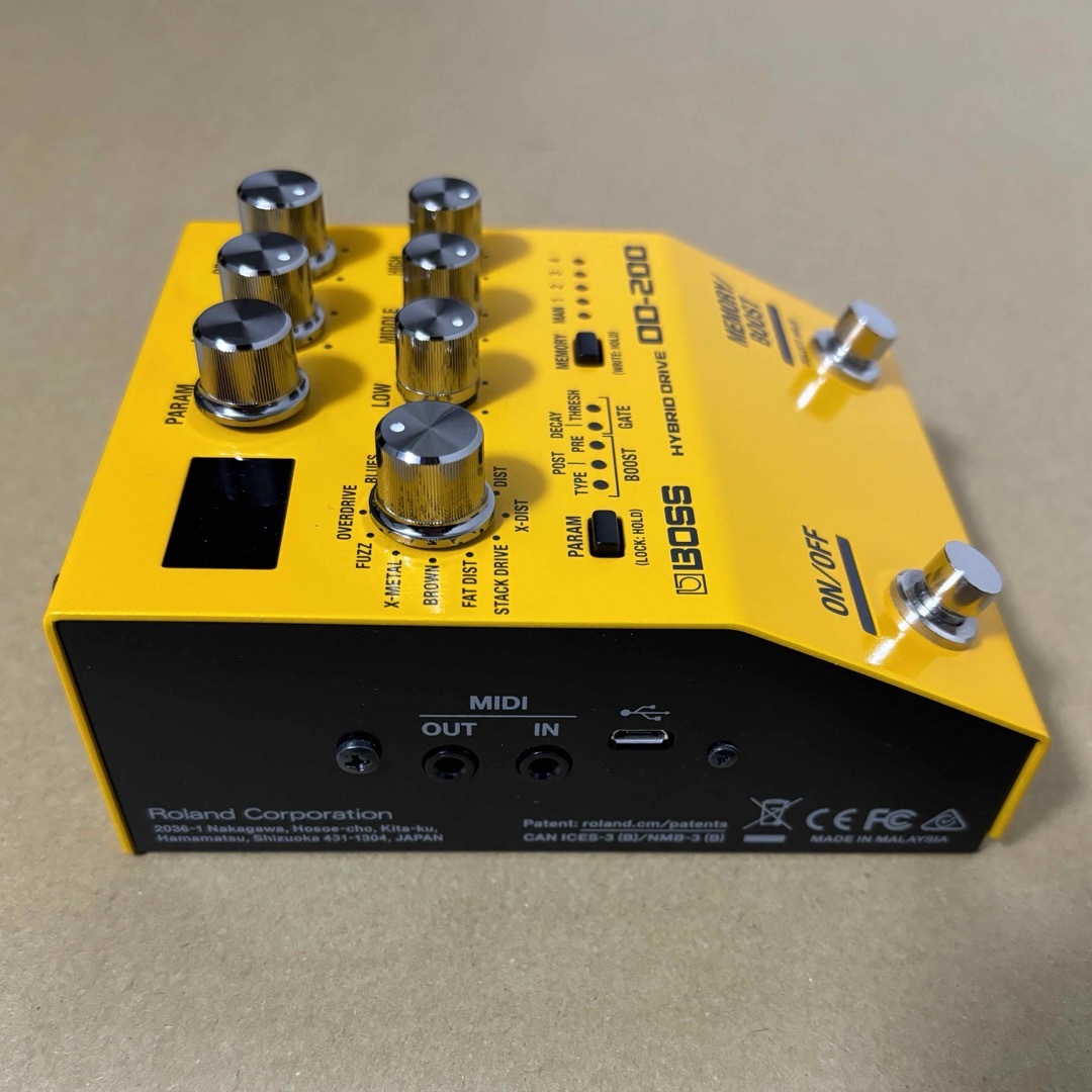 激安価格の 中古】BOSS Drive Hybrid OD-200 ギター