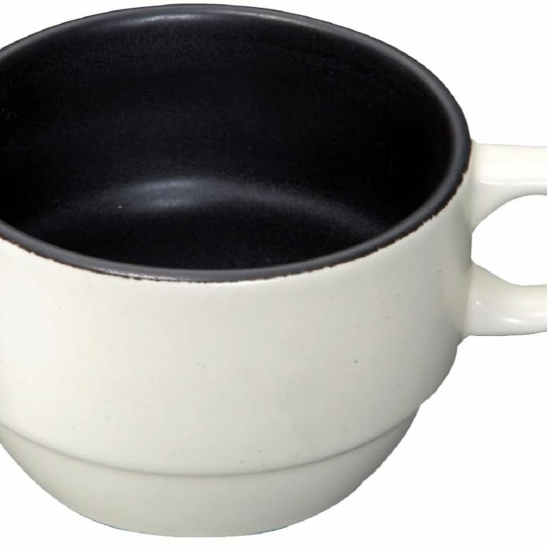 イシガキ 耐熱 マグカップ ホワイト 350ml 13.5×10.5×7cm c インテリア/住まい/日用品のキッチン/食器(テーブル用品)の商品写真