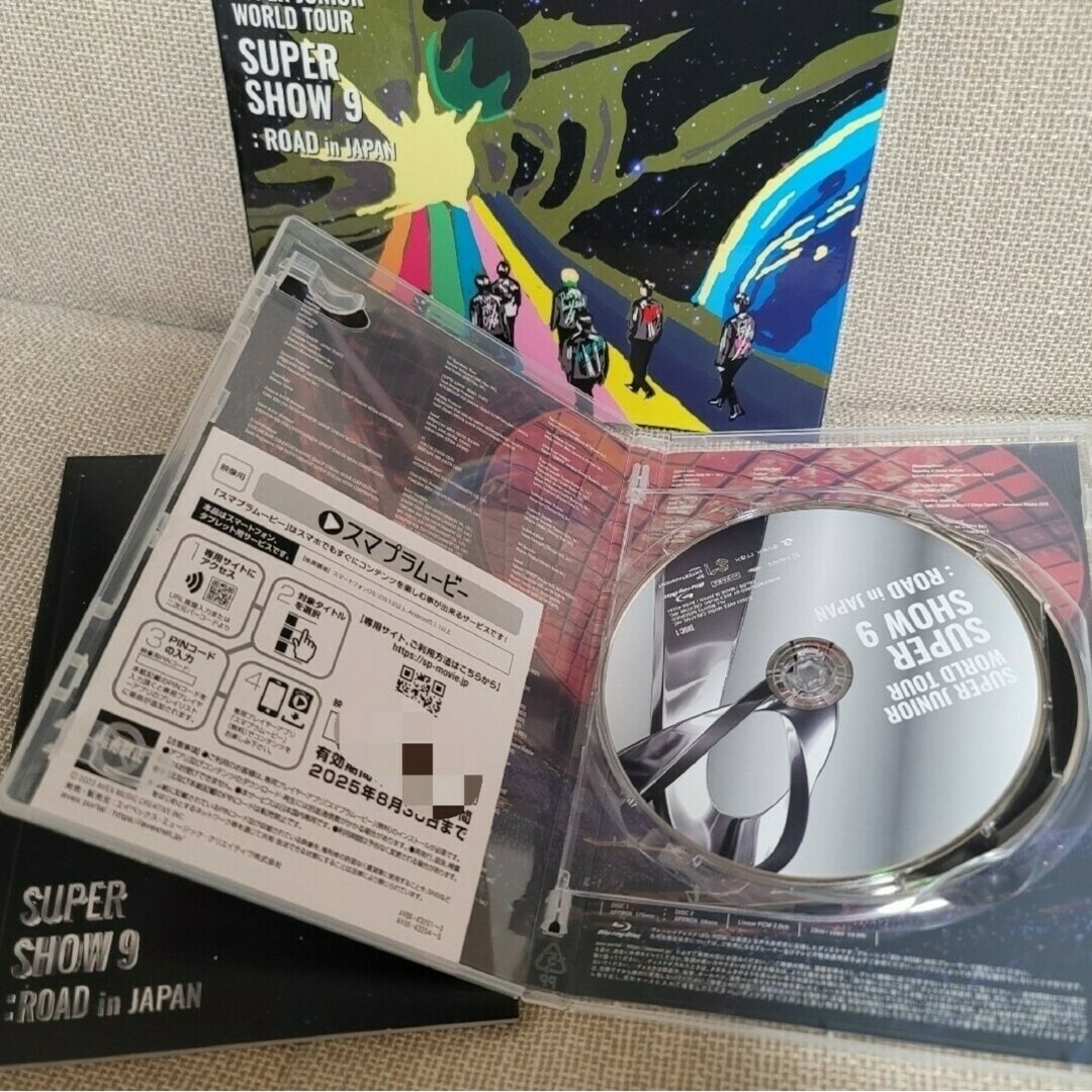 SUPER JUNIOR(スーパージュニア)のSUPER SHOW SUPER SHOW 9 初回限定盤 Blu-ray エンタメ/ホビーのDVD/ブルーレイ(ミュージック)の商品写真