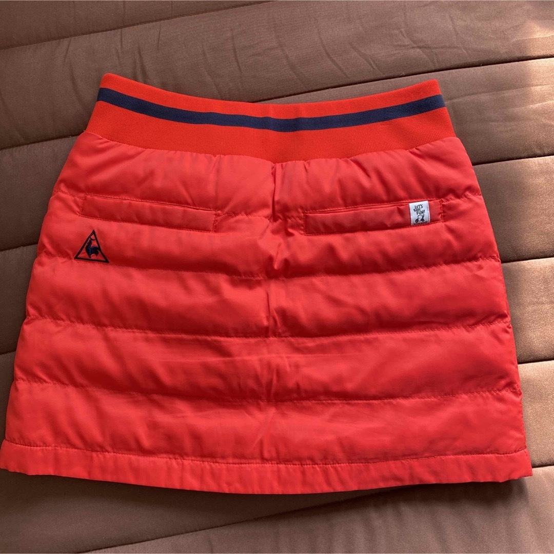 le coq sportif(ルコックスポルティフ)のルコック　スカート赤 スポーツ/アウトドアのゴルフ(ウエア)の商品写真