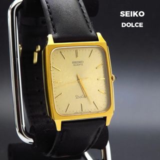 セイコー(SEIKO)のSEIKO DOLCE 腕時計 GHA ゴールド レクタンギュラー (腕時計(アナログ))