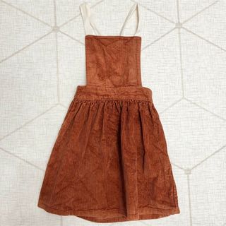 liilu corduroy apron one-piece(ワンピース)