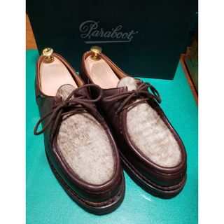 パラブーツ(Paraboot)の【極美品】Paraboot パラブーツ ミカエル　ポニー　カフェ　41(ドレス/ビジネス)