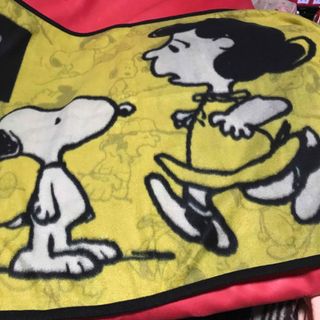 スヌーピー(SNOOPY)のスヌーピー膝掛け新品(毛布)