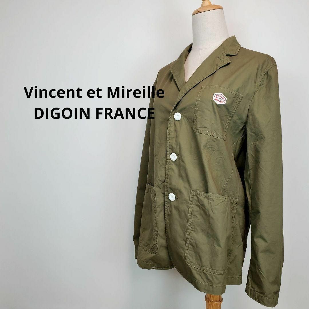 VINCENT ET MIREILLE(バンソンエミレイユ)のバンソンエミレイユVincentetMireille40メンズカーキ色ジャケット その他のその他(その他)の商品写真