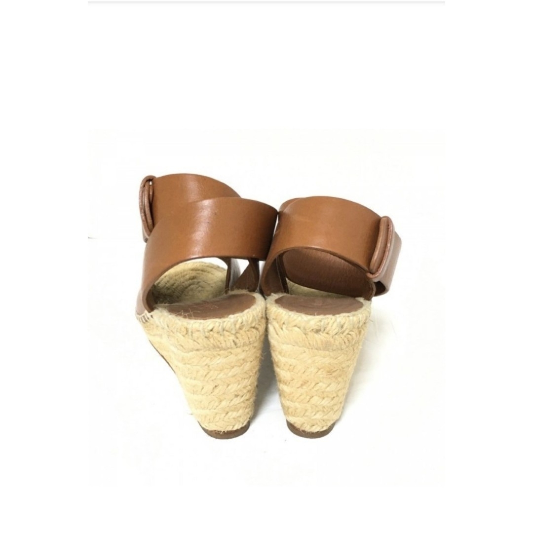 CELINE - CELINE セリーヌ サンダル 35 レザー ブラウン CELINE - CELINE セリーヌ サンダル 35 レザー ブラウン