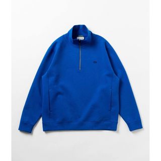 ラコステ(LACOSTE)のLACOSTE 別注　ハーフジップスウェット　青(スウェット)