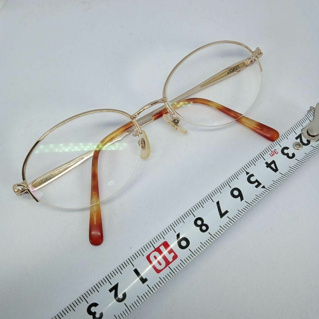 FENDI(フェンディ)の115超美品　フェンディ　メガネ　眼鏡　度強　5004　べっ甲柄　軽め　チェーン その他のその他(その他)の商品写真
