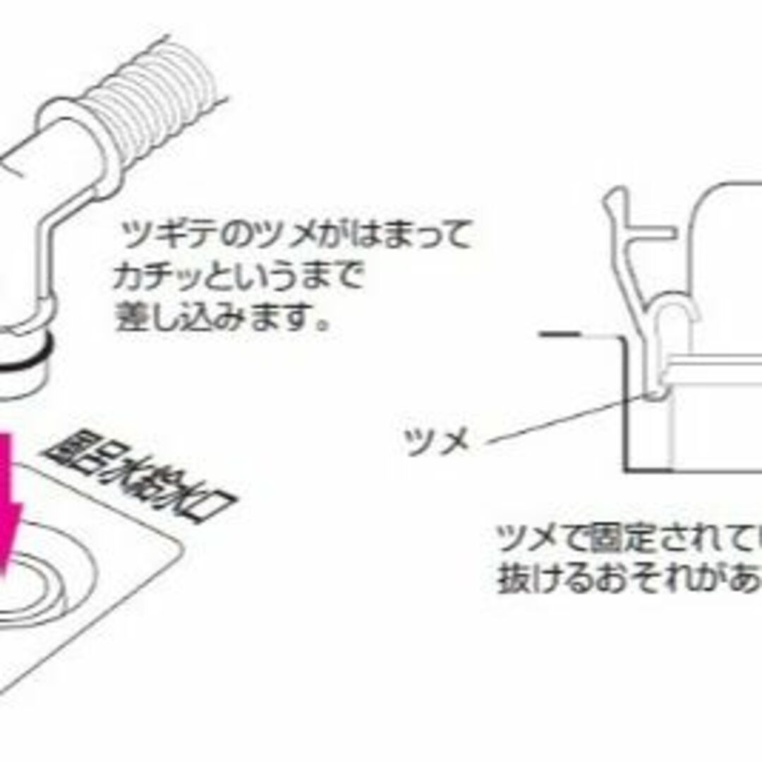 SANEI 風呂水給水ホース 長さ4ｍ バスポンプ機能付洗濯機用 残り湯利用 交 スマホ/家電/カメラの生活家電(洗濯機)の商品写真