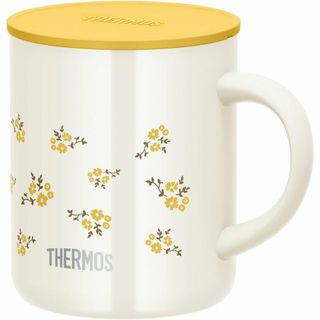 【色: イエローフラワー】サーモスTHERMOS ステンレス鋼 真空断熱マグカッ(弁当用品)