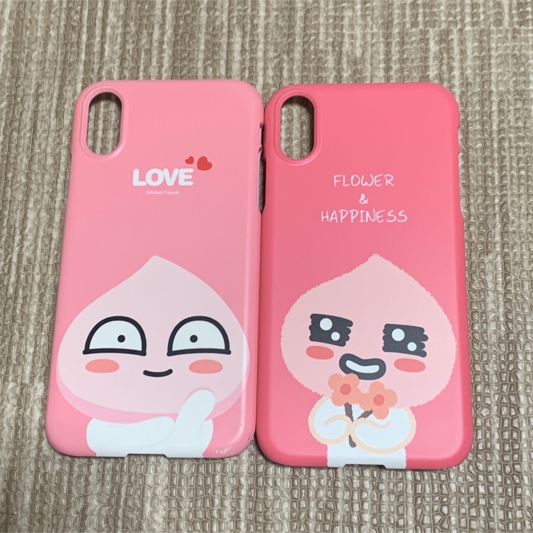 apeach アピーチ スマホケース iphoneケース Android 韓国 スマホ/家電/カメラのスマホアクセサリー(iPhoneケース)の商品写真