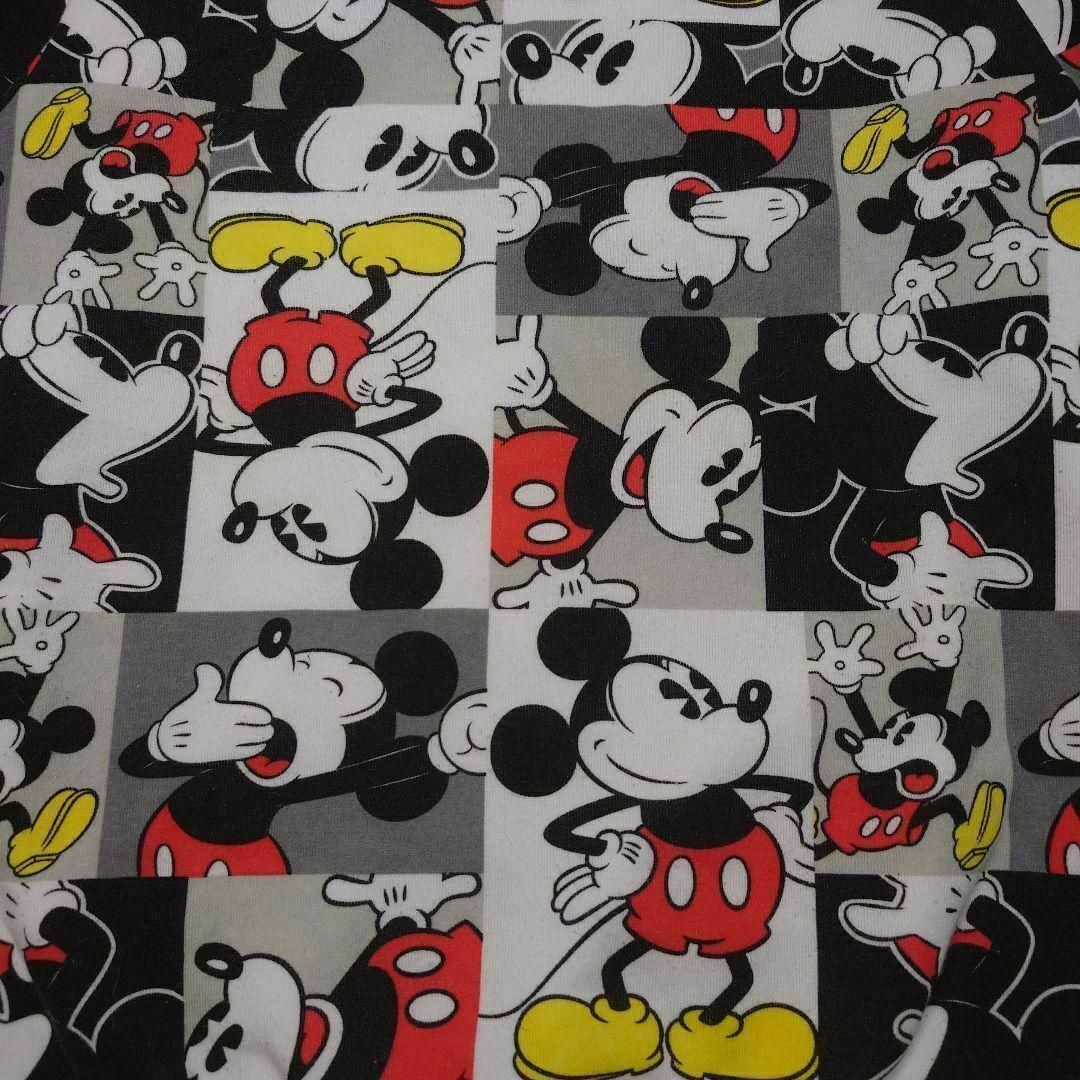 Disney(ディズニー)のDisneyオールドミッキーマウス総柄　スウェットトレーナー　古着　MICKEY メンズのトップス(スウェット)の商品写真