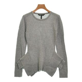 BCBGMAXAZRIA - BCBG MAXAZRIA ニット・セーター XS グレー 【古着】【中古】