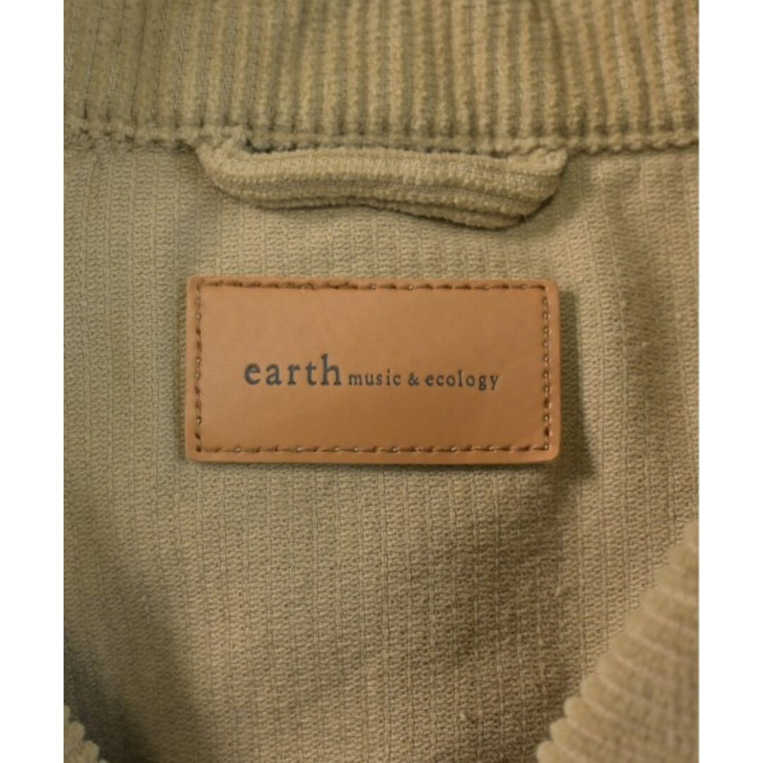 earth music & ecology(アースミュージックアンドエコロジー)のEARTH MUSIC&ECOLOGY ブルゾン（その他） F ベージュ 【古着】【中古】 レディースのジャケット/アウター(その他)の商品写真