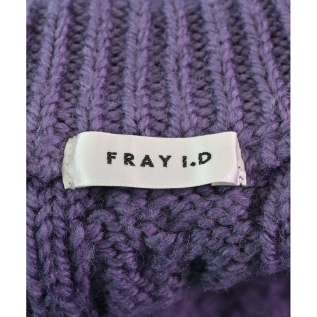 FRAY I.D(フレイアイディー)のFRAY I.D フレイアイディー ニット・セーター ONE 紫 【古着】【中古】 レディースのトップス(ニット/セーター)の商品写真