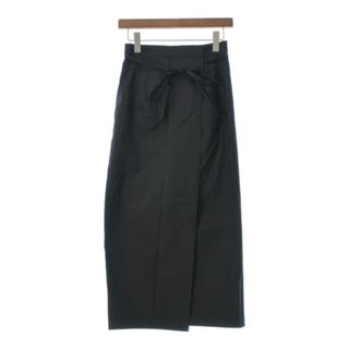 ブラックバイマウジー(BLACK by moussy)のBLACK by moussy ロング・マキシ丈スカート 1(S位) 【古着】【中古】(ロングスカート)