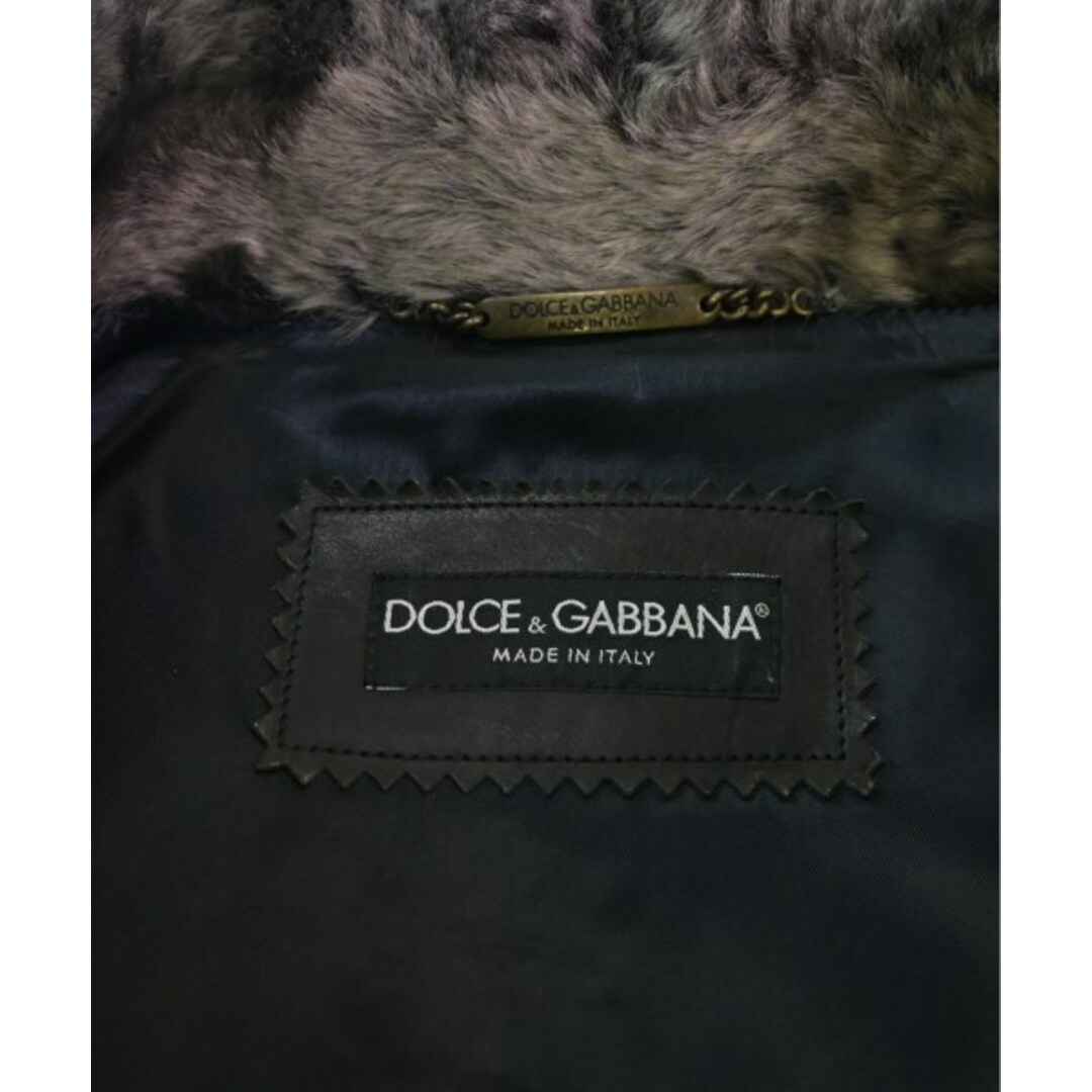 DOLCE&GABBANA(ドルチェアンドガッバーナ)のDOLCE&GABBANA ブルゾン（その他） 46(M位) グレーx黒 【古着】【中古】 メンズのジャケット/アウター(その他)の商品写真