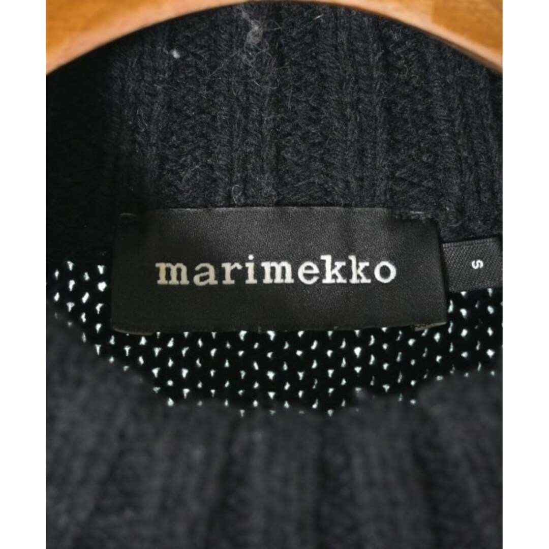 marimekko(マリメッコ)のmarimekko マリメッコ ニット・セーター S 黒x白 【古着】【中古】 レディースのトップス(ニット/セーター)の商品写真