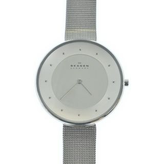 SKAGEN - SKAGEN スカーゲン 腕時計 - 白系xシルバー 【古着】【中古】