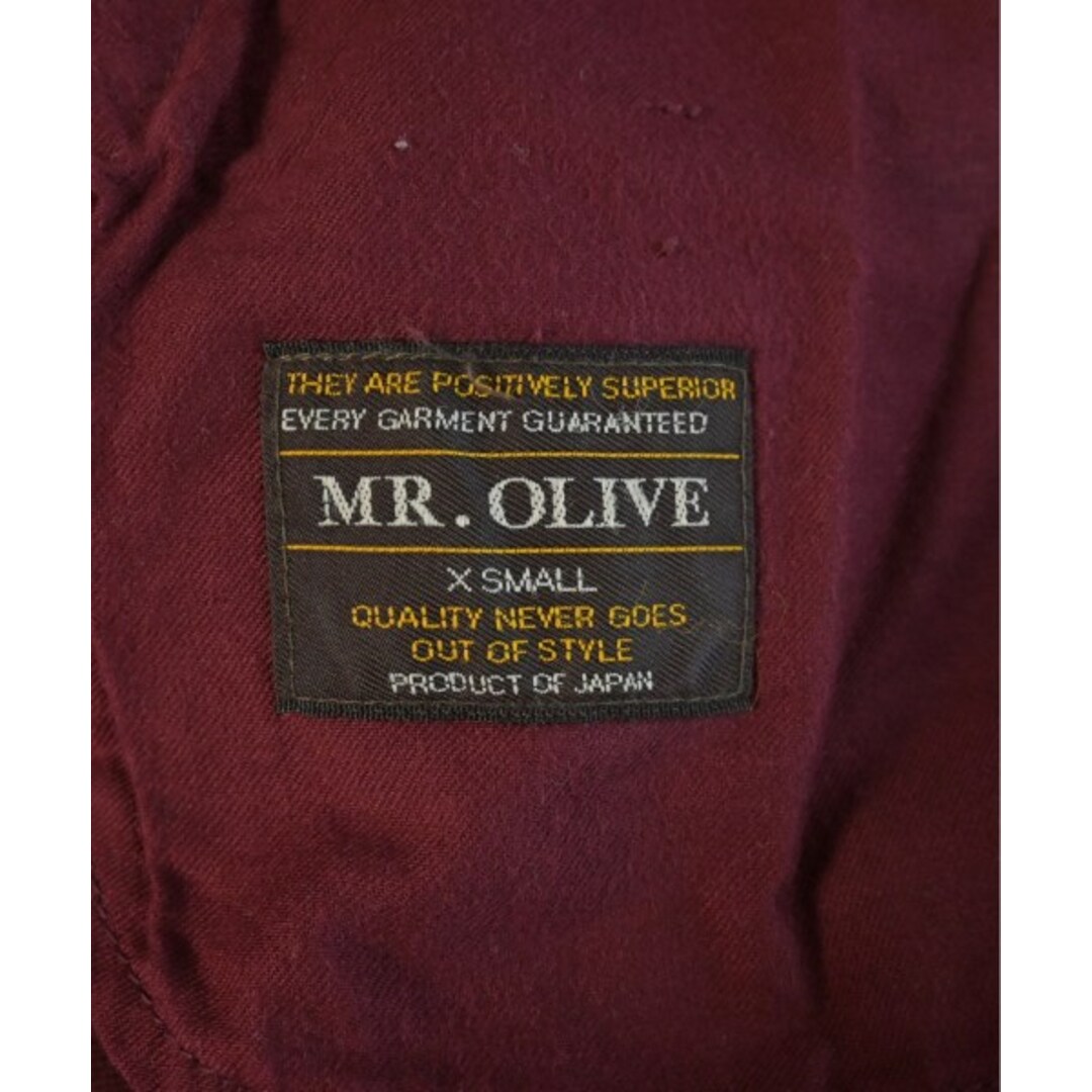 Mr.OLIVE(ミスターオリーブ)のMR.OLIVE ミスターオリーブ パンツ（その他） XS エンジ 【古着】【中古】 メンズのパンツ(その他)の商品写真