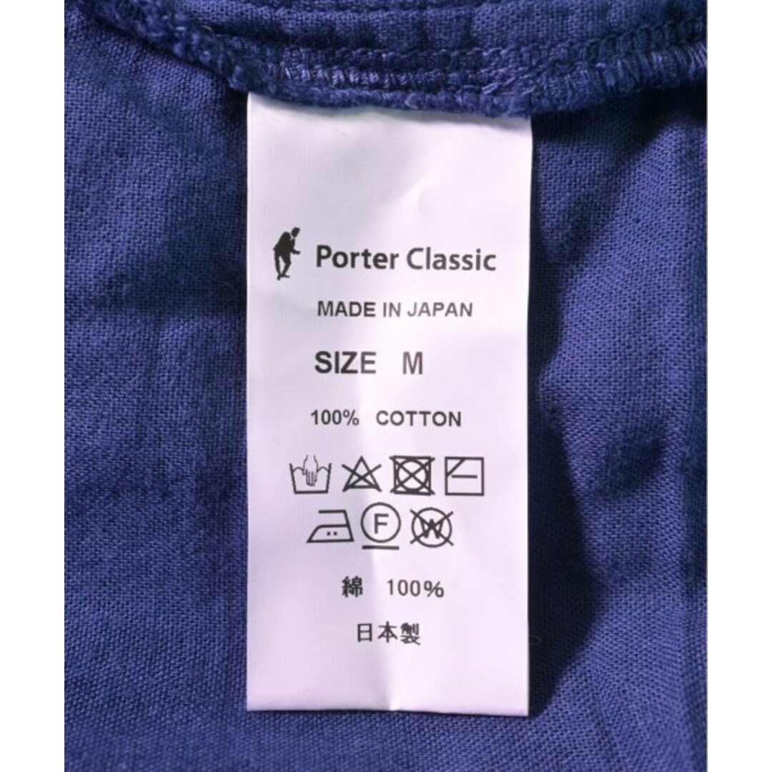 PORTER CLASSIC(ポータークラシック)のPORTER CLASSIC ポータークラシック カバーオール M 紺系 【古着】【中古】 メンズのジャケット/アウター(カバーオール)の商品写真