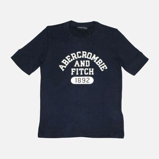 アバクロンビーアンドフィッチ(Abercrombie&Fitch)の★新品★アバクロンビー&フィッチ★ヴィスコースニット半袖Tシャツ(Navy/S)(Tシャツ(半袖/袖なし))