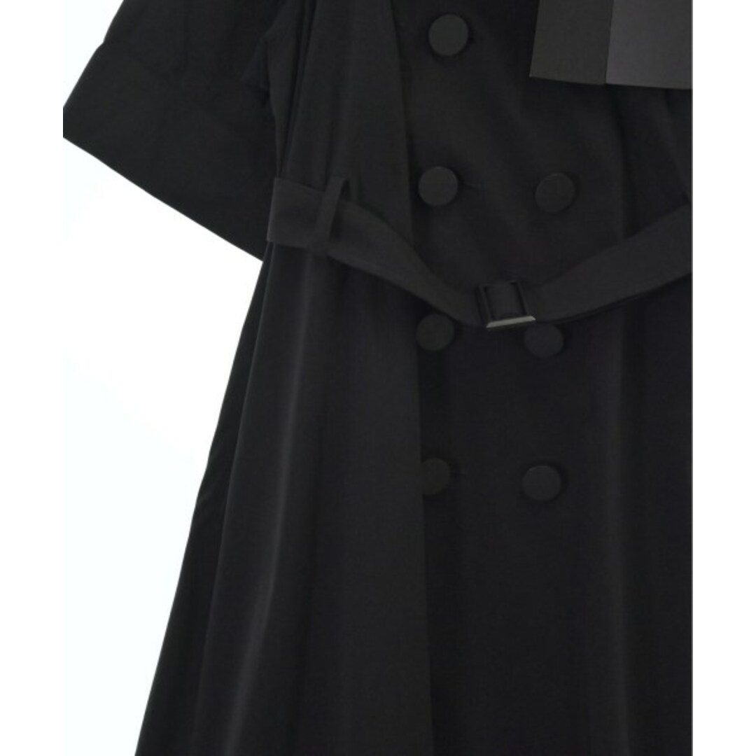 Yohji Yamamoto(ヨウジヤマモト)のYOHJI YAMAMOTO ヨウジヤマモト コート（その他） 1(XS位) 黒 【古着】【中古】 レディースのジャケット/アウター(その他)の商品写真