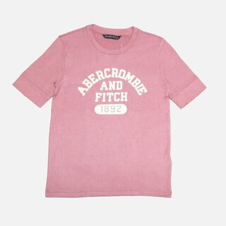 アバクロンビーアンドフィッチ(Abercrombie&Fitch)の★新品★アバクロンビー&フィッチ★ヴィスコースニット半袖Tシャツ(Pink/S)(Tシャツ(半袖/袖なし))