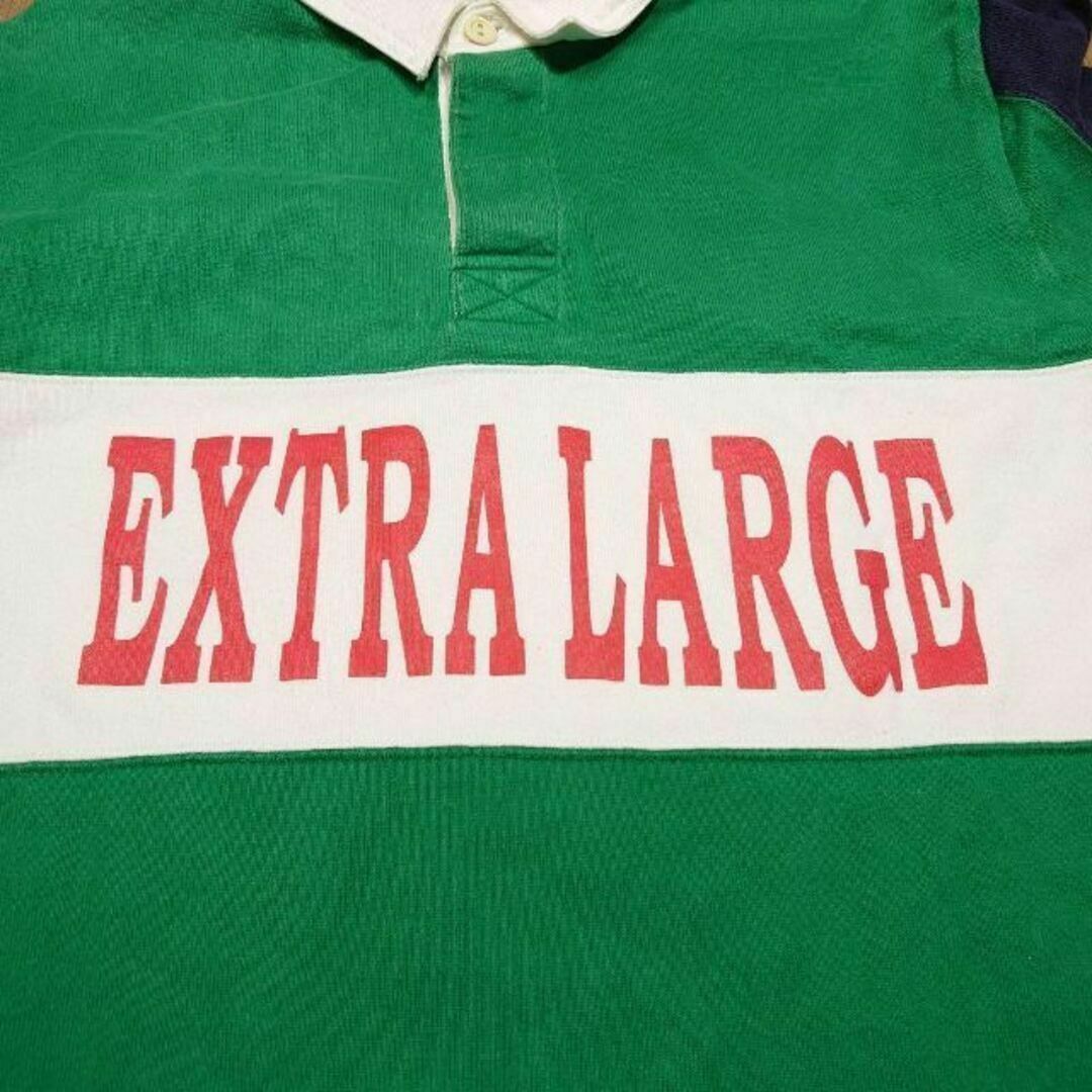 XLARGE(エクストララージ)のX-LARGE　両面ビッグプリント　マルチカラー　ラガーシャツ　エクストララージ メンズのトップス(ポロシャツ)の商品写真