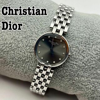 Christian Dior - 希少 Christian Dior バギラ 12Pダイヤ 腕時計　D44-120