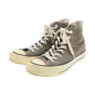 CONVERSE ADDICT スニーカー 26cm グレーベージュ 【古着】【中古】(スニーカー)