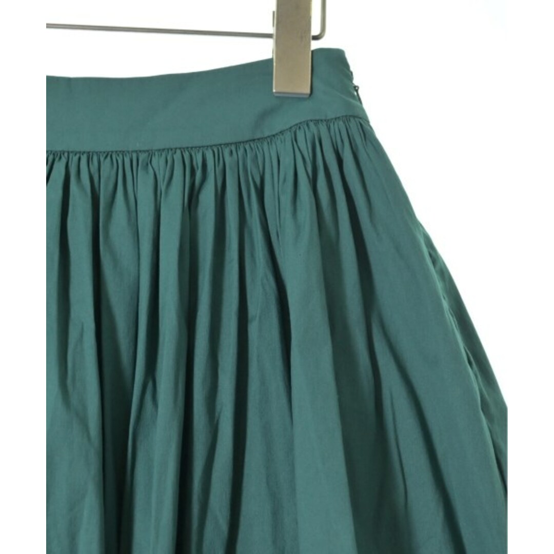 PRADA(プラダ)のPRADA プラダ ひざ丈スカート 38(S位) 緑 【古着】【中古】 レディースのスカート(ひざ丈スカート)の商品写真
