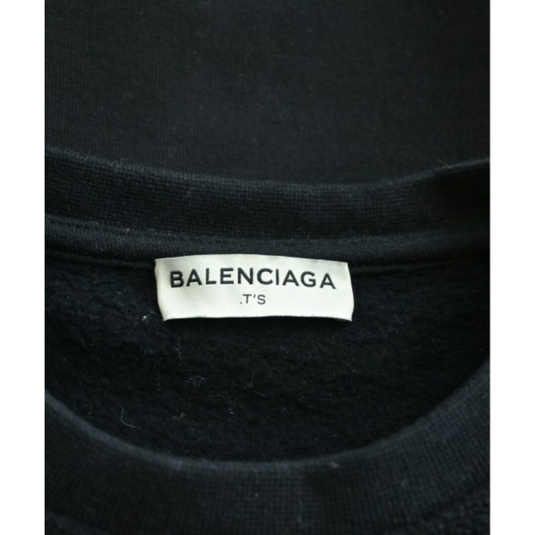 Balenciaga(バレンシアガ)のBALENCIAGA バレンシアガ スウェット XS 黒xグレー 【古着】【中古】 レディースのトップス(トレーナー/スウェット)の商品写真