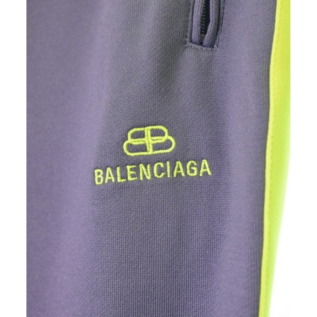 Balenciaga(バレンシアガ)のBALENCIAGA バレンシアガ スウェットパンツ 50(XL位) グレーx黄 【古着】【中古】 メンズのパンツ(その他)の商品写真