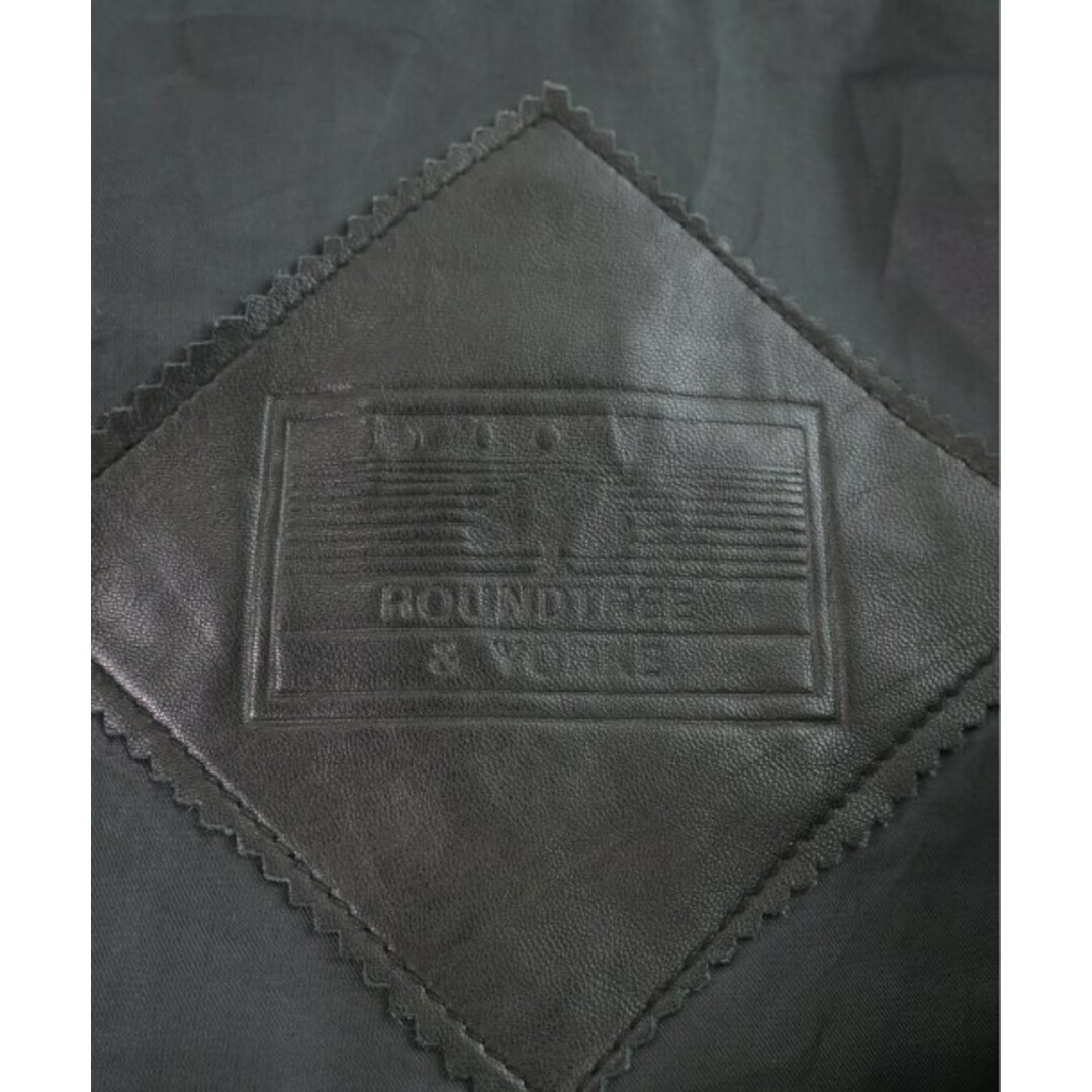 ROUNDTREE&YORKE ステンカラーコート XL 黒 【古着】【中古】 メンズのジャケット/アウター(ステンカラーコート)の商品写真