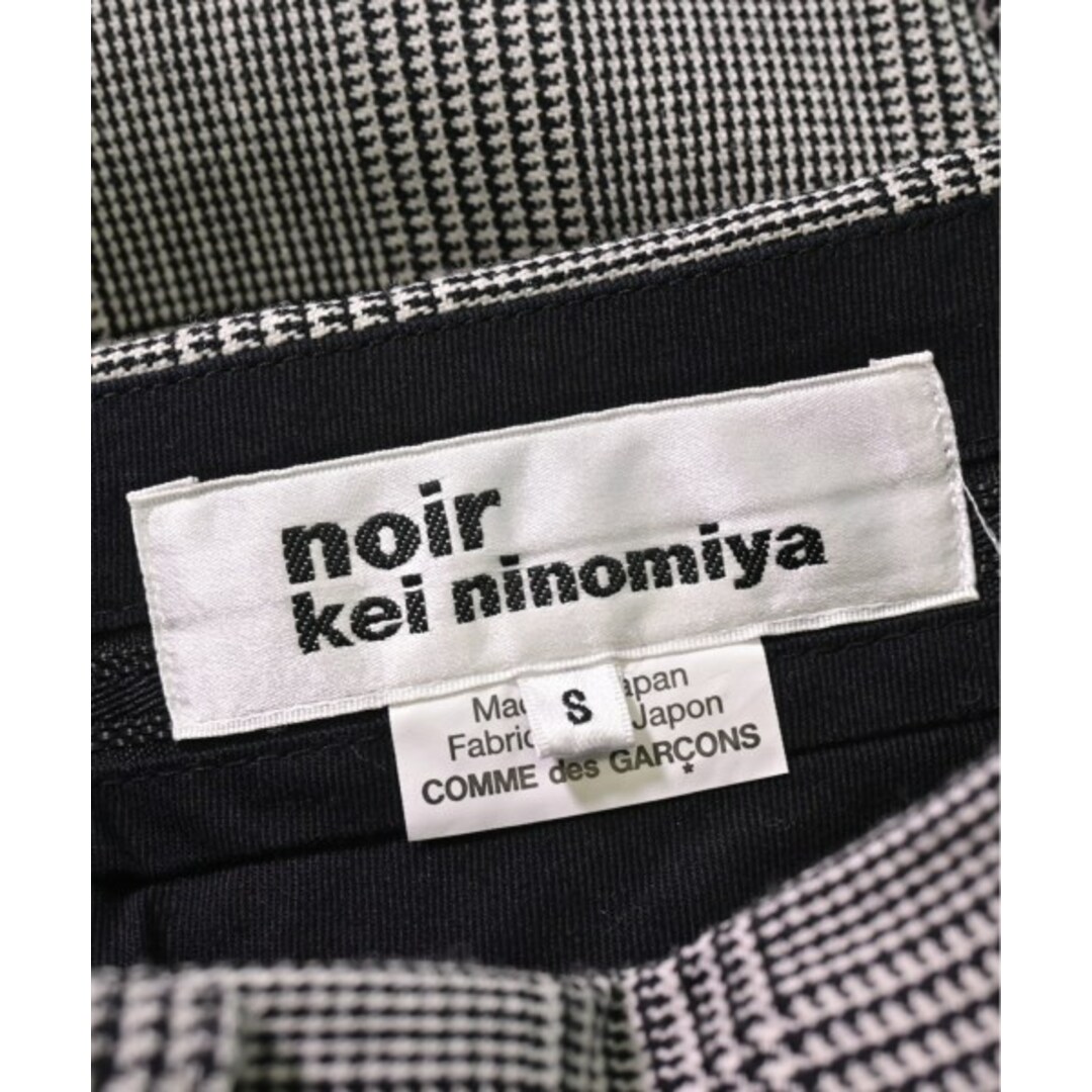 noir kei ninomiya(ノワールケイニノミヤ)のnoir kei ninomiya パンツ（その他） S グレー系(チェック) 【古着】【中古】 レディースのパンツ(その他)の商品写真