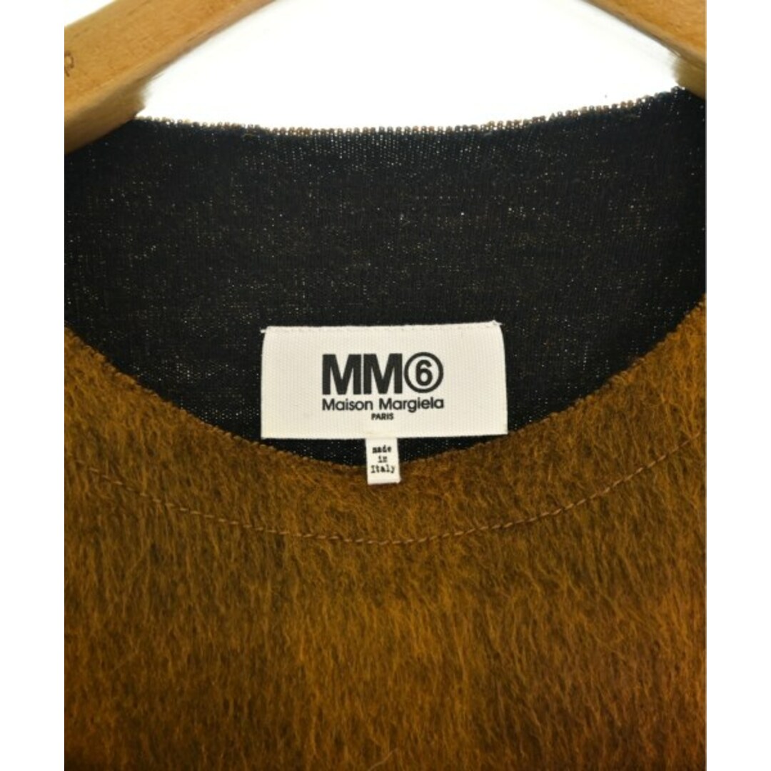 MM6(エムエムシックス)のMM6 エムエムシックス Tシャツ・カットソー S 茶系 【古着】【中古】 レディースのトップス(カットソー(半袖/袖なし))の商品写真